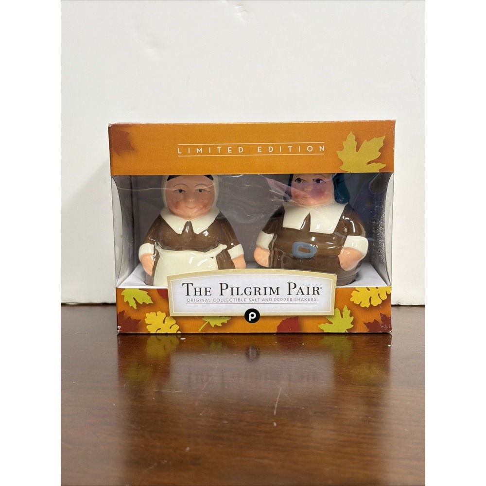 The‎ Pilgrim Pair Salt and Pepper Shakers Set Publix New
